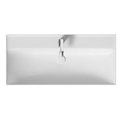 Cersanit K120-011 - Zápustné umyvadlo LARGA 46x100 cm keramika/lesklá bílá