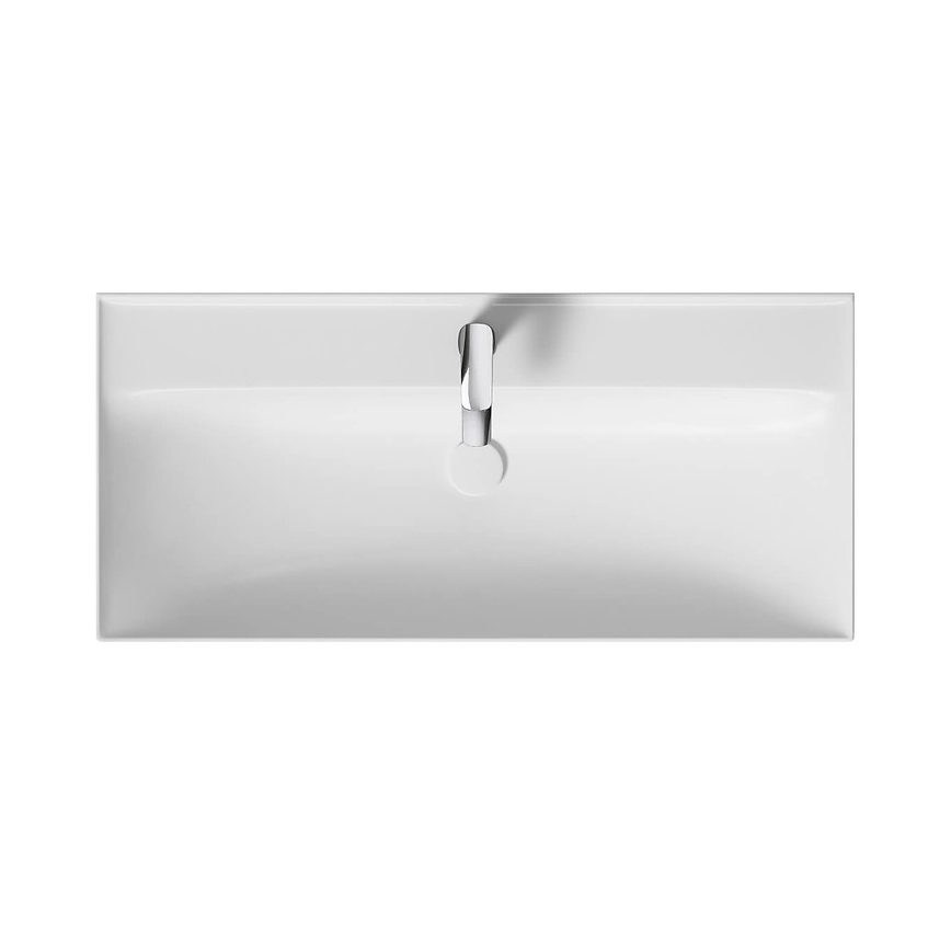 Cersanit K120-011 - Zápustné umyvadlo LARGA 46x100 cm keramika/lesklá bílá
