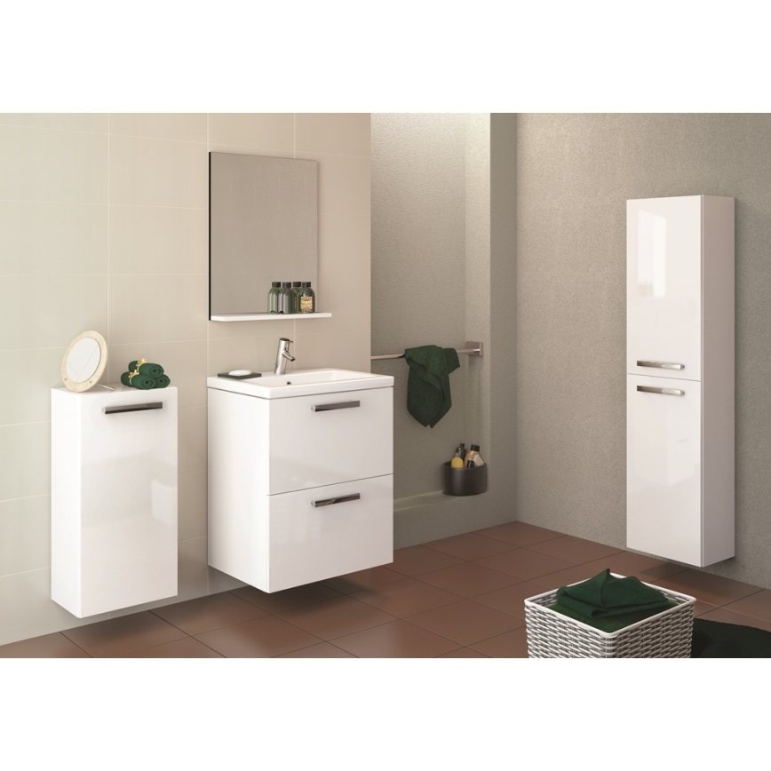 Cersanit K32-002-BOX - Umyvadlo na desku/závěsné COMO 40x50 cm keramika/lesklá bílá