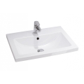 Cersanit K32-003-BOX - Umyvadlo na desku/závěsné COMO 45x60 cm keramika/lesklá bílá