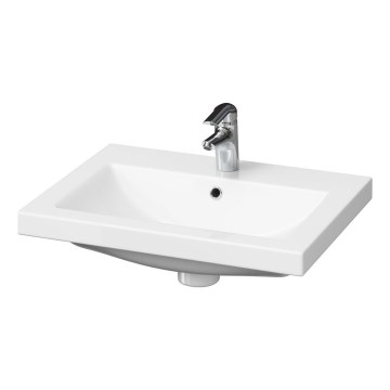 Cersanit K32-003-ECO - Zápustné umyvadlo COMO 45x60 cm keramika/lesklá bílá