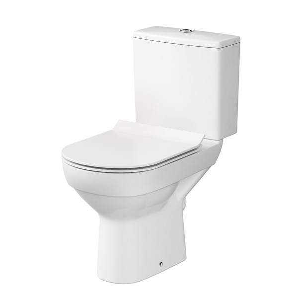 Cersanit K35-037 - Stojící WC s prkénkem CITY keramika/bílá
