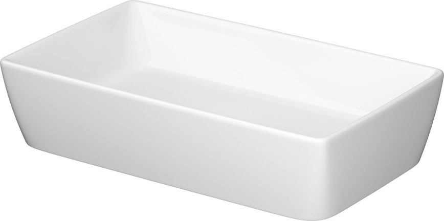 Cersanit K35-047-ECO - Umyvadlo na desku CITY 36x60 cm keramika/lesklá bílá