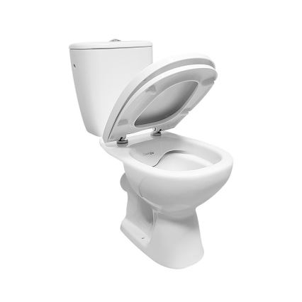 Cersanit K667-052 - Stojící WC s prkénkem ARTECO keramika/bílá