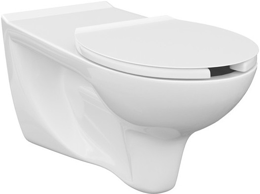 Cersanit K670-002 - Bezbariérové závěsné WC ETIUDA keramika/bílá