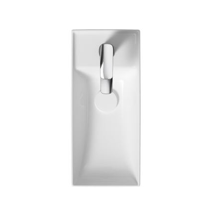 Cersanit K677-005 - Umyvadlo na desku LARGA 22x50 cm keramika/lesklá bílá