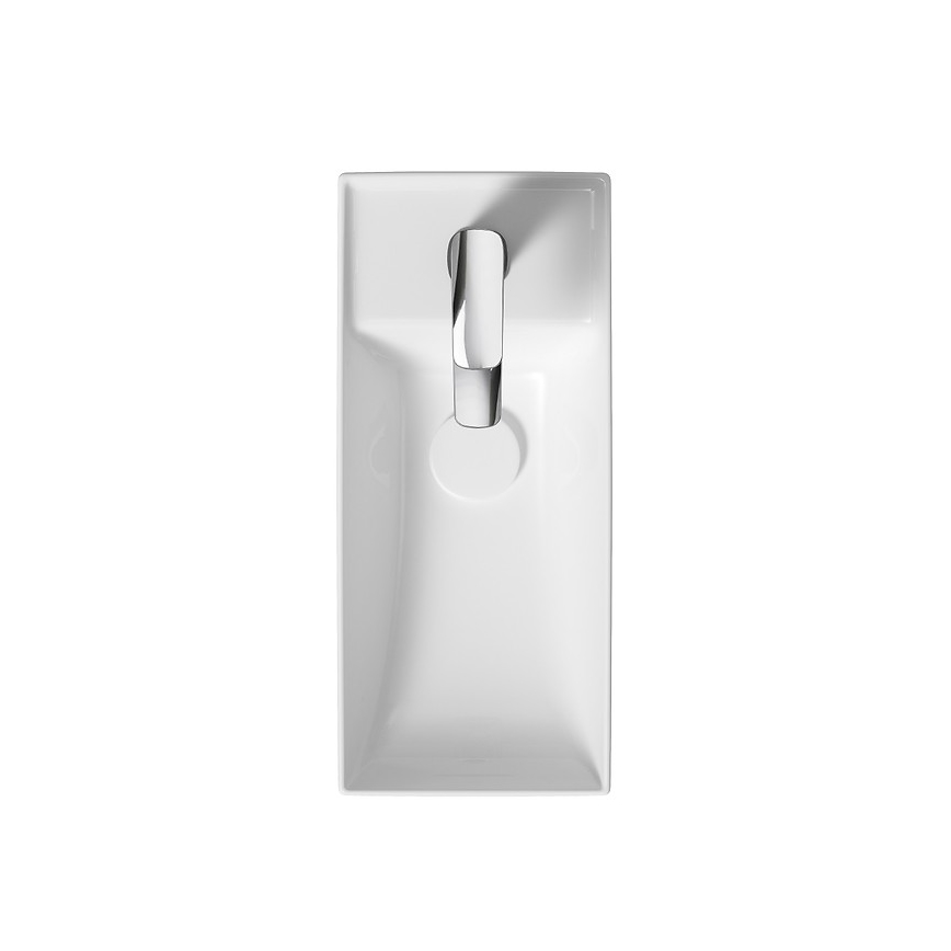 Cersanit K677-005 - Umyvadlo na desku LARGA 22x50 cm keramika/lesklá bílá
