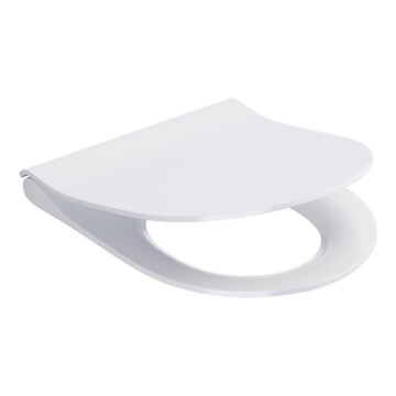 Cersanit K98-0146 - Záchodové prkénko CITY OVAL SoftClose bílá