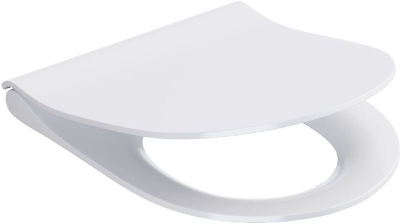 Cersanit K98-0146 - Záchodové prkénko CITY OVAL SoftClose bílá