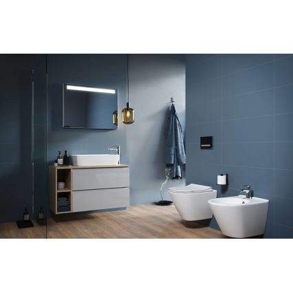 Cersanit K98-0146 - Záchodové prkénko CITY OVAL SoftClose bílá
