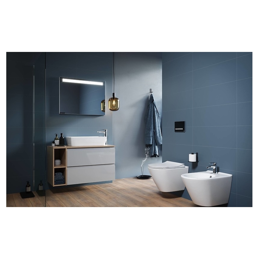 Cersanit K98-0146 - Záchodové prkénko CITY OVAL SoftClose bílá