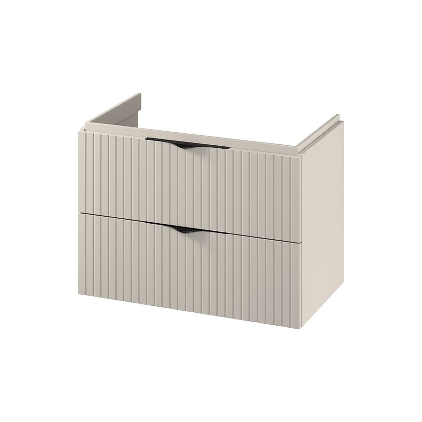 Cersanit S1015-003 - Závěsná koupelnová skříňka pod umyvadlo TIRSO 80x45 cm béžová