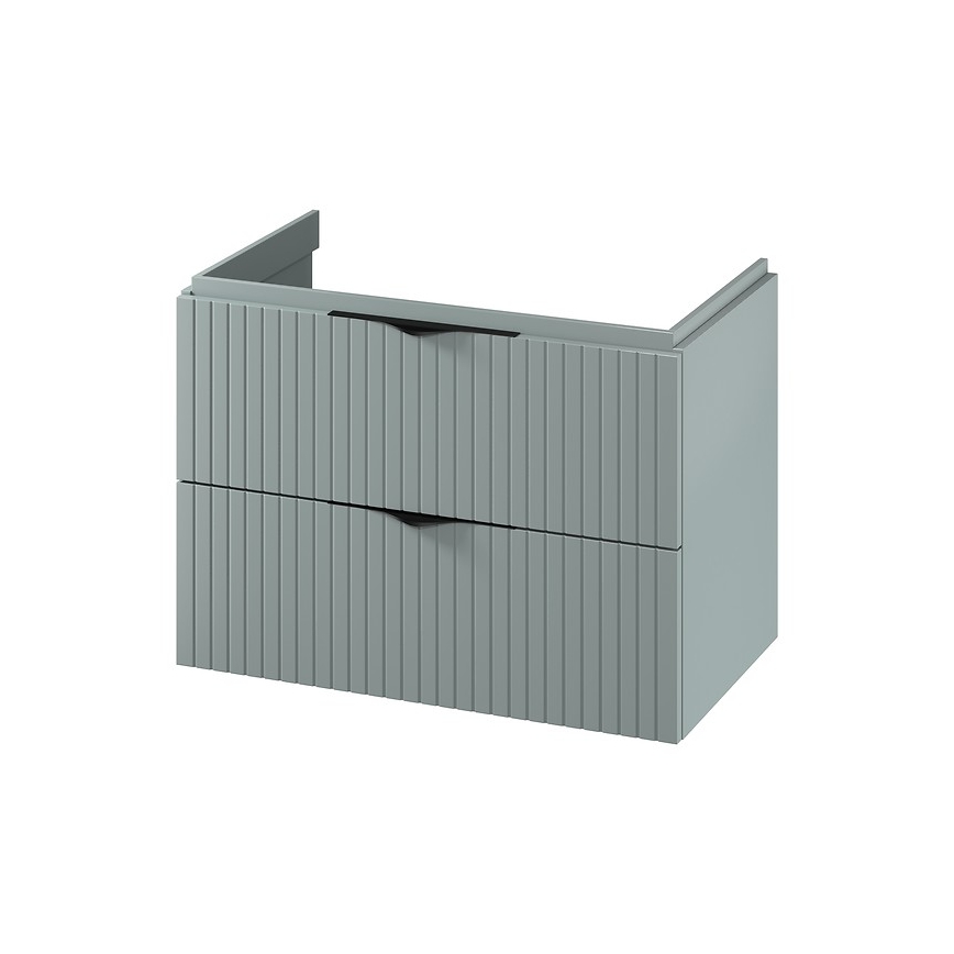 Cersanit S1017-001 - Závěsná koupelnová skříňka pod umyvadlo TIRSO 80x45 cm mintová