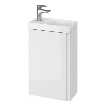 Cersanit S929-014 - Koupelnová skříňka pod umyvadlo MEDDIE 59x39 cm lesklá bílá