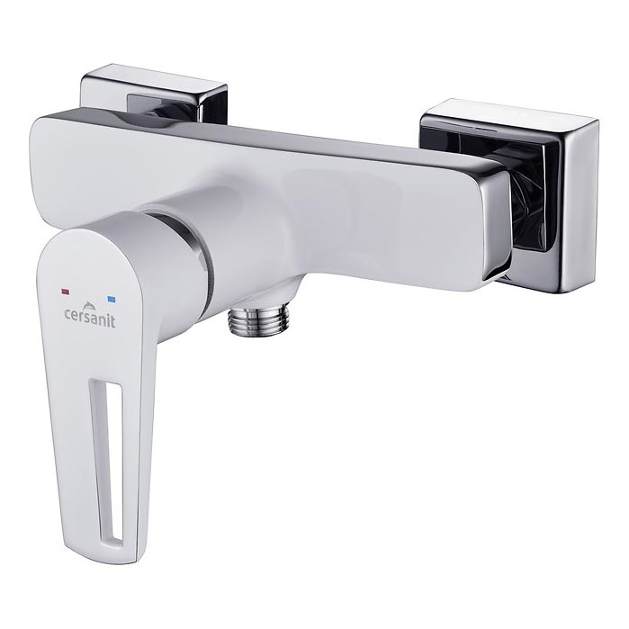 Cersanit S951-033 - Sprchová baterie MILLE bílá/lesklý chrom