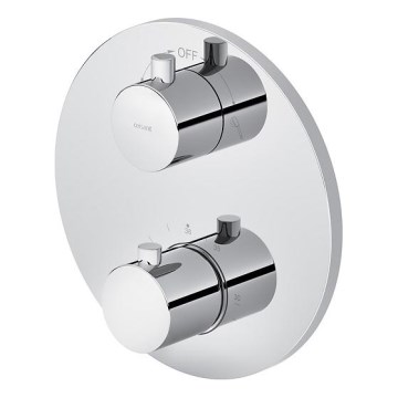 Cersanit S951-564 - Termostatická sprchová baterie pro podomítkovou instalaci ZEN lesklý chrom