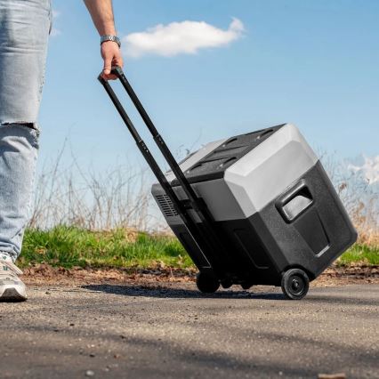 Cestovní lednička s LCD displejem 40 l 230V/12V/24V černá
