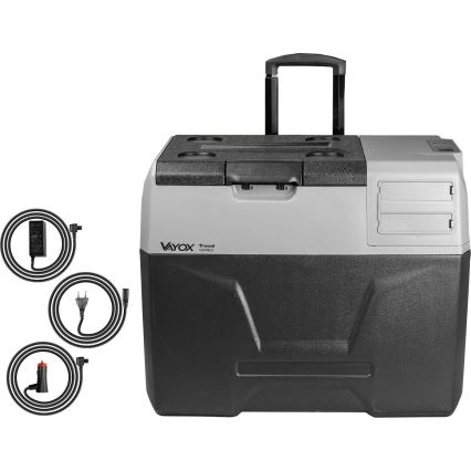 Cestovní lednička s LCD displejem 40 l 230V/12V/24V černá