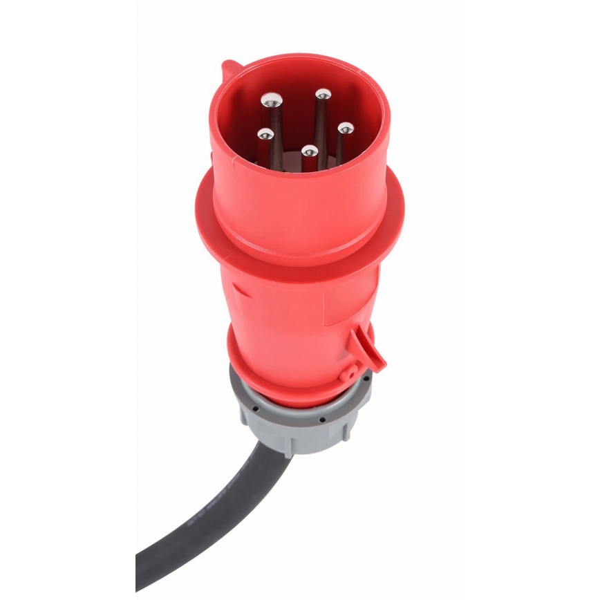 Cestovní nabíjecí stanice pro elektromobily EV/PHEV AC Type 2 16A/400V 22kW IP55 5m + adaptér 230V 3,7kW + pouzdro