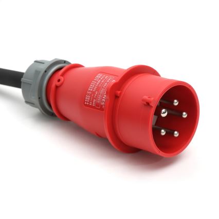 Cestovní nabíjecí stanice pro elektromobily EV/PHEV AC Type 2 32A/400V 22kW IP55 5m + adaptér 230V 3,7kW + pouzdro