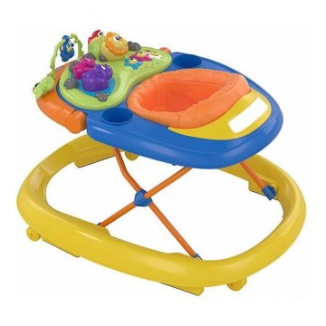 Chicco - Chodítko WALKY TALKY 2xAA žlutá/modrá