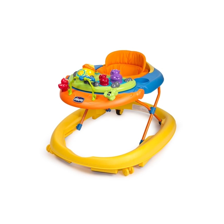 Chicco - Chodítko WALKY TALKY 2xAA žlutá/modrá