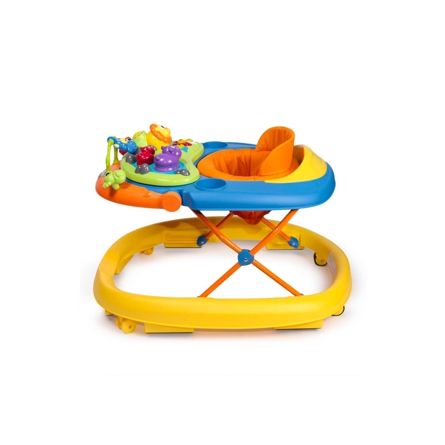 Chicco - Chodítko WALKY TALKY 2xAA žlutá/modrá