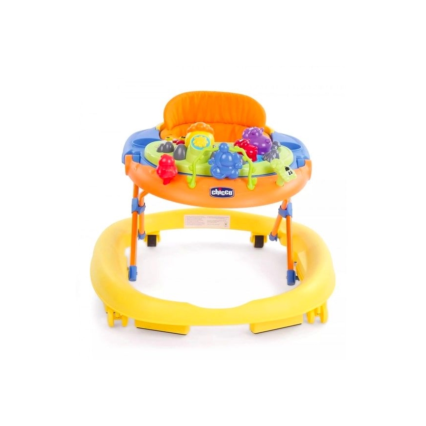 Chicco - Chodítko WALKY TALKY 2xAA žlutá/modrá