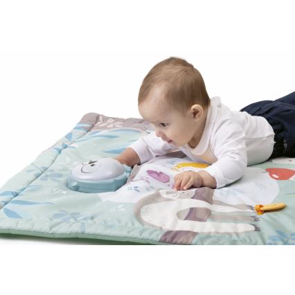 Chicco - Dětská hrací deka 2v1 3xAAA sovička