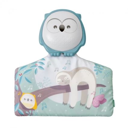 Chicco - Dětská hrací deka 2v1 3xAAA sovička