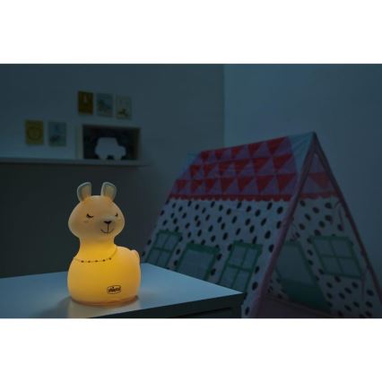 Chicco - Dětská noční lampička SWEET LIGHTS lama