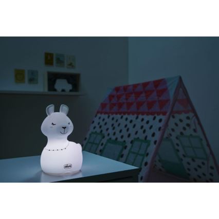 Chicco - Dětská noční lampička SWEET LIGHTS lama