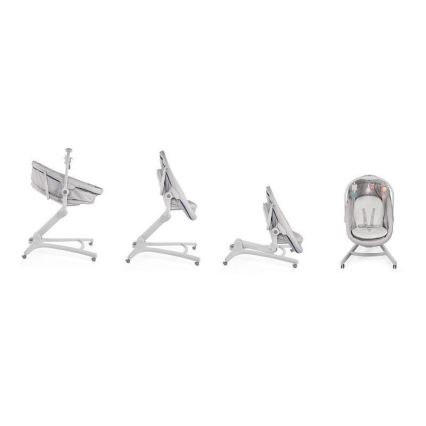 Chicco - Dětská postýlka 4v1 BABY HUG Aquareelle tyrkysová