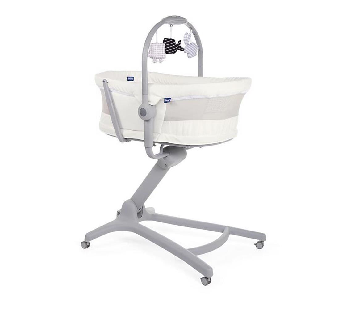Chicco Chicco - Dětská postýlka 4v1 BABY HUG šedá/bílá AG0088