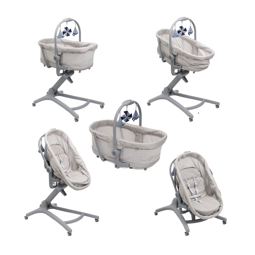Chicco - Dětská postýlka 5v1 BABY HUG PRO béžová