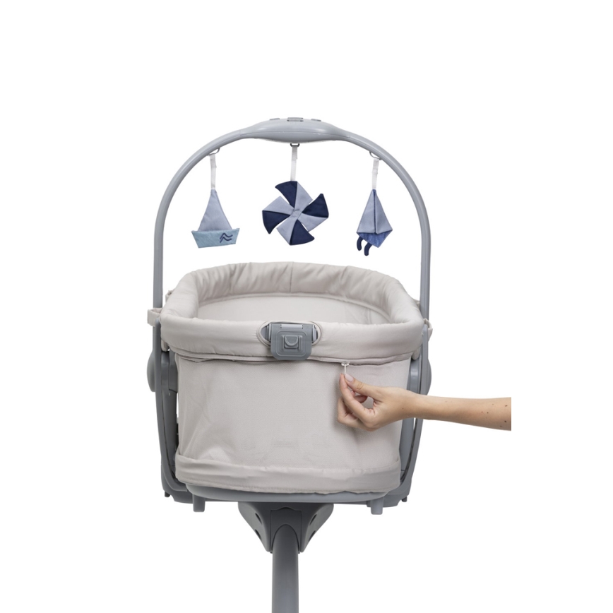 Chicco - Dětská postýlka 5v1 BABY HUG PRO béžová