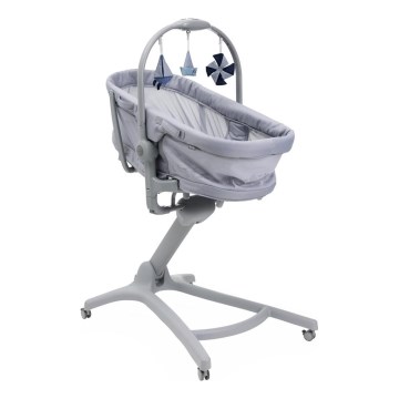 Chicco - Dětská postýlka 5v1 BABY HUG PRO šedá