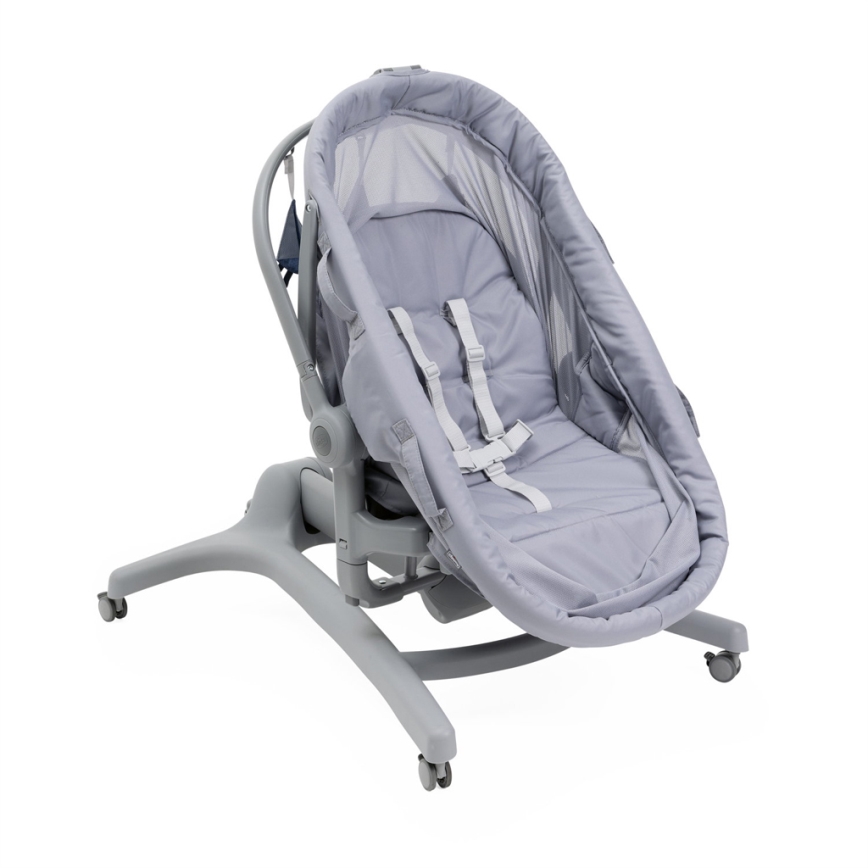 Chicco - Dětská postýlka 5v1 BABY HUG PRO šedá