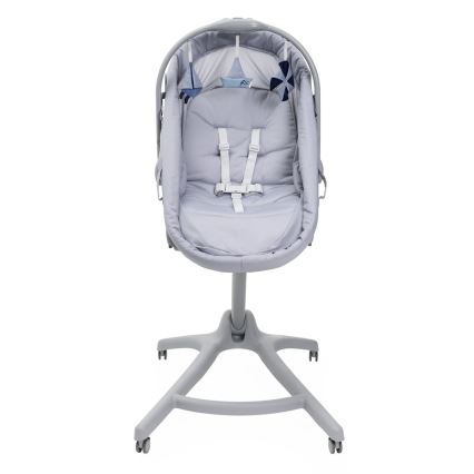 Chicco - Dětská postýlka 5v1 BABY HUG PRO šedá