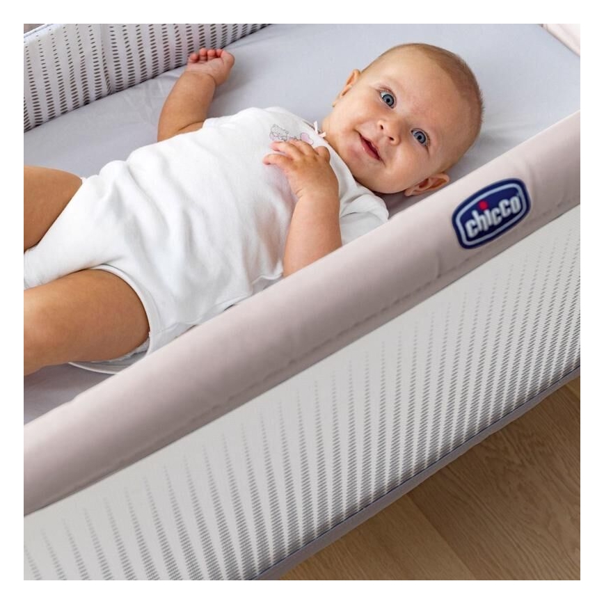 Chicco - Dětská postýlka NEXT2ME AIR béžová