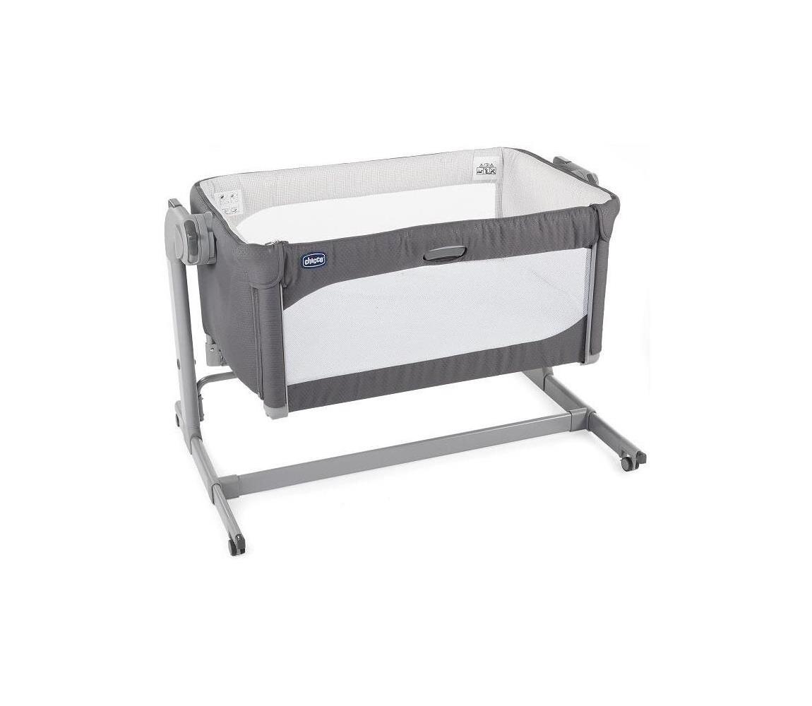 Chicco Chicco - Dětská postýlka NEXT2ME MAGIC šedá AG0281
