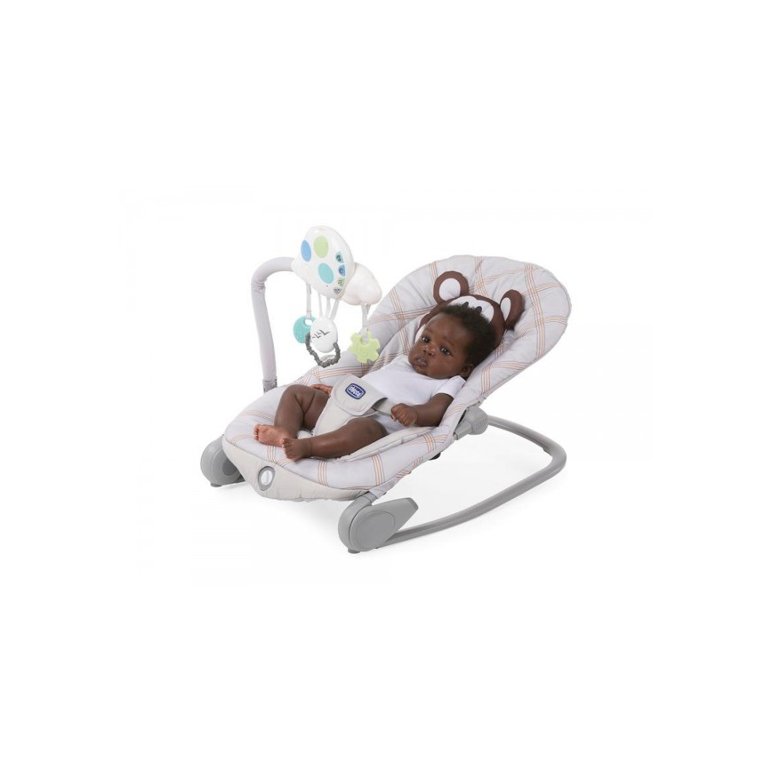 Chicco - Dětské houpátko s melodií BALOON MONKEY