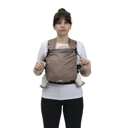 Chicco - Dětské nosítko SKIN FIT hnědá