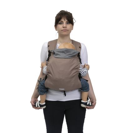 Chicco - Dětské nosítko SKIN FIT hnědá