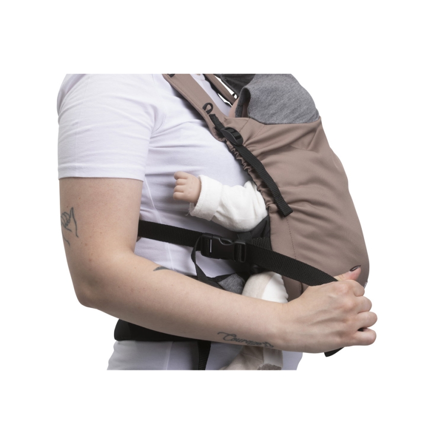 Chicco - Dětské nosítko SKIN FIT hnědá