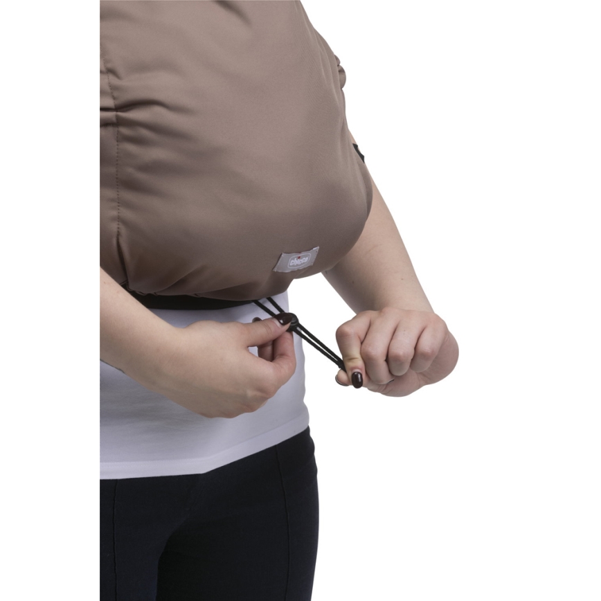 Chicco - Dětské nosítko SKIN FIT hnědá