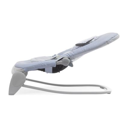 Chicco - Dětské vibrující lehátko s melodií BALLOON Dots 2xAA + 1xLR20 modrá