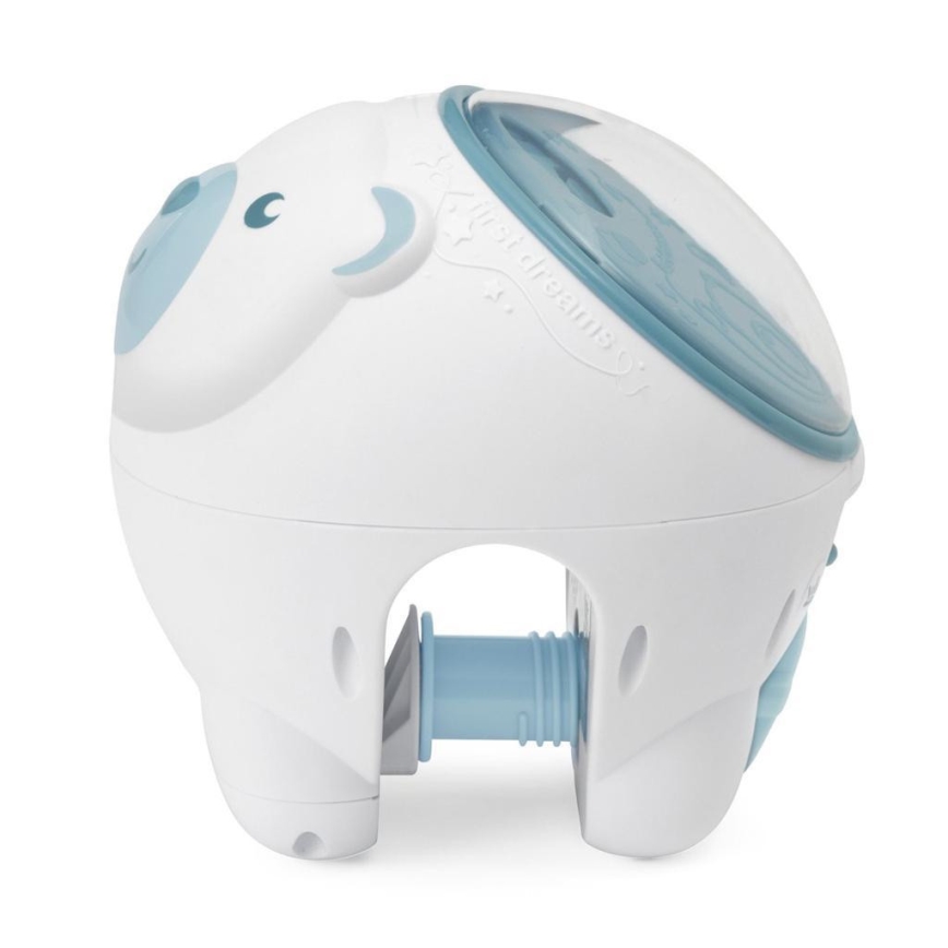 Chicco - Dětský projektor 2v1 POLAR BEAR modrá