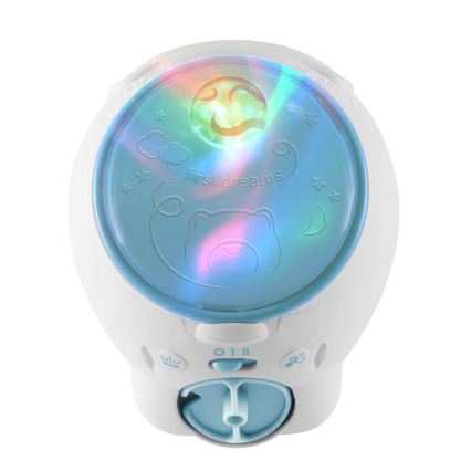 Chicco - Dětský projektor 2v1 POLAR BEAR modrá