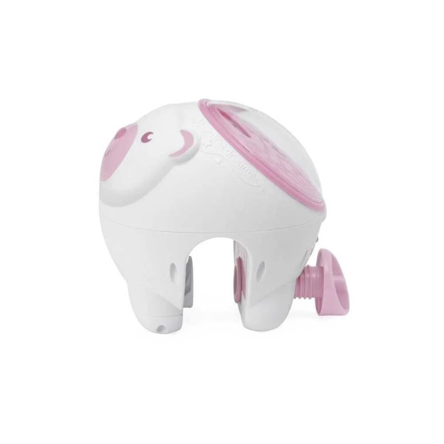 Chicco - Dětský projektor 2v1 POLAR BEAR růžová